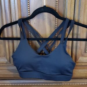 Champion black sports bra